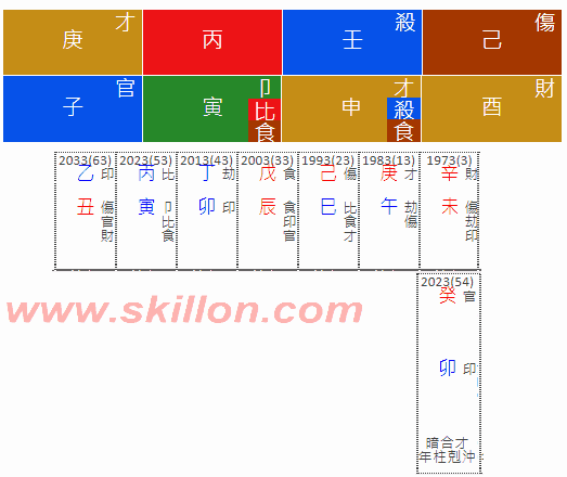  Friends Matthew Perry 八字 BaZi Four Pillars of Destiny Patt Chee